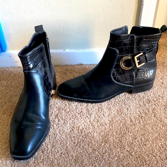 Women’s Black ankle boots, never worn - Picture 1 of 2